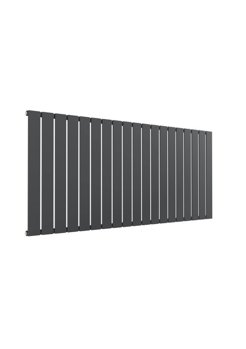 The Reina Flat Single Panel Anthracite Designer Horizontal Radiators are made using superior quality steel and is built to last long and comes with an impressive heat output to quickly warm up the entire room. Manufactured from mild steel, this stylish radiator is beautifully finished in anthracite for a contemporary look. Horizontal Single Panel Radiator is ideal for any modern and contemporary interior with its minimalist flat paneled design. Also Available in white finish, these flat panel horizontal radiators are one of many stunning designs from Reina. Comes with a 5 years guarantee from the manufacturer.

Key Features:

Comes in Anthracite finish
High-Quality Welding
Strong and reliable
Delivering superb heat output
Easy to installation and Clean
Offered in the size of 600mm x 810mm
Heat Output Delta T50: 3044 BTUs / 893 Watts -- Heat Output Delta T60: 3896 BTUs / 1142 Watts
Suitable for Central Heating Systems only
Manufactured from high-Quality Steel Material
5 years Guarantee from Manufacturer
Supplied with: Product includes Brackets, Fixing Kit, Air Vent, Blanking Plug as standard.

Not included: Accessories such as Valves, Pipe Covers, and Towel Bar/Hangers are sold separately.