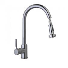 Kitchen Mixer Tap with pull out rinse spray