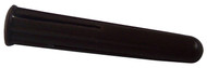 PLASTIC FIXING PLUG 7.0mm Diameter Brown (100)