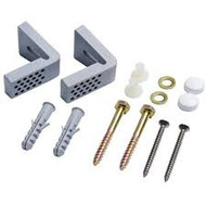 "L" Shaped WC FIXING KIT - pack of 2