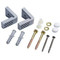 "L" Shaped WC FIXING KIT - pack of 2