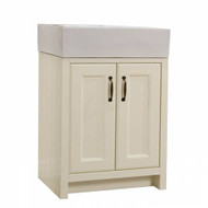 Chartwell 2 Door Basin Cabinet With Basin - Vanilla 