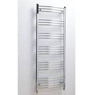 600mm x 1000mm Hayle Curved Towel Radiator