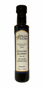Olivas de Oro cilantro jalapeno olive oil 250 ml