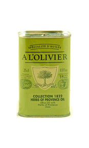 A L'Olivier herb de Provence olive oil flavored with thyme, basil, rosemary and dill