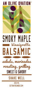 Smoky Maple salad dressing label