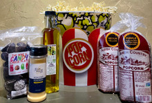 Night at the Movies Popcorn Gift Basket