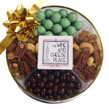 Wine & Cheese Place Large Nut & Candy Round