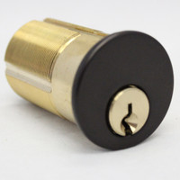 2"  MORTISE CYLINDER M#20 (BLACK)