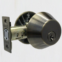 DOUBLE DEADBOLT D#10 (ANTIQUE)