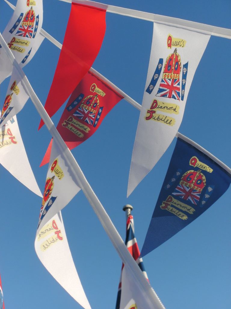 The Queens Diamond Jubilee Flags and Bunting