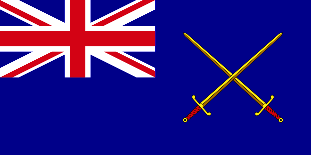 30 Fahnen Blue Ensign Wimpel Britische Armee 9 Meter