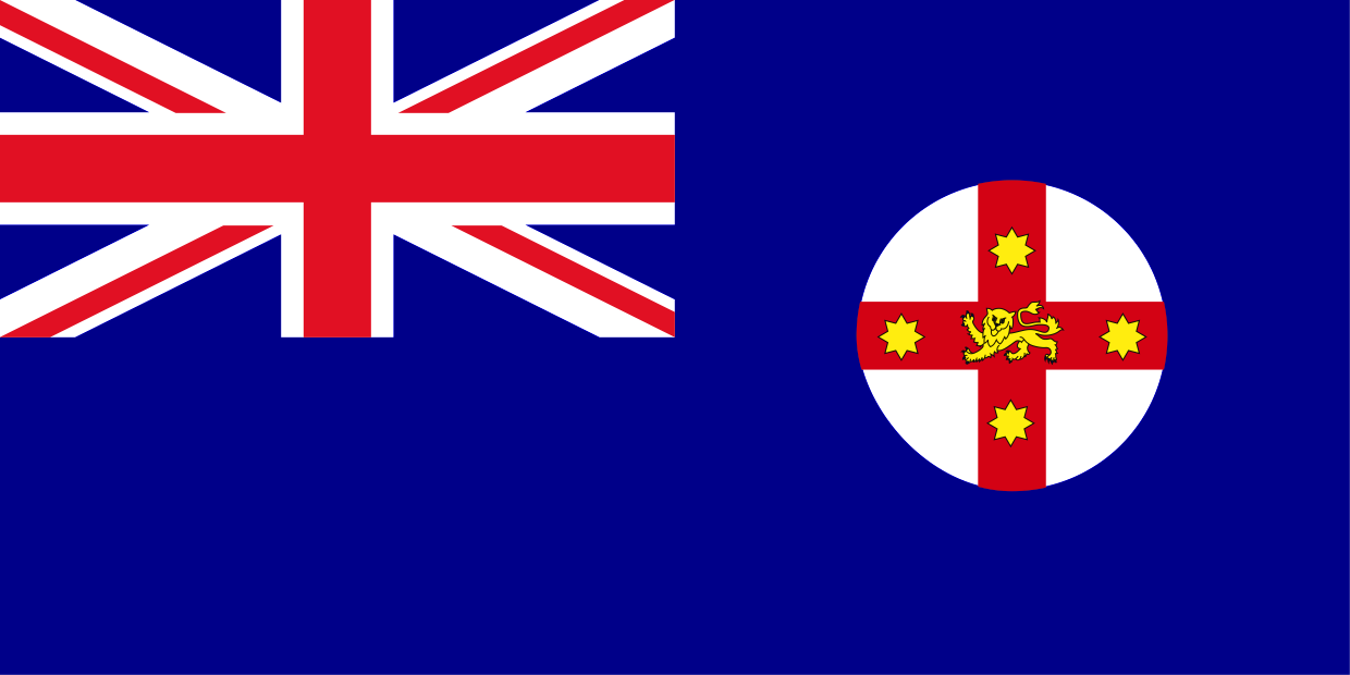 Buy New South Wales Flag Online | Printed & Sewn Flags | 13 sizes