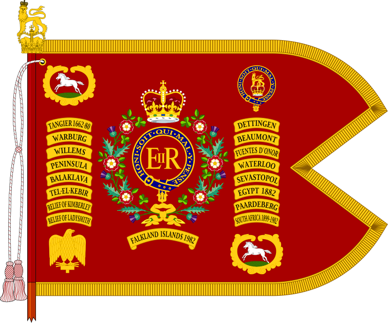 Buy The Cavalry Guidon of The Blues and Royals Online British