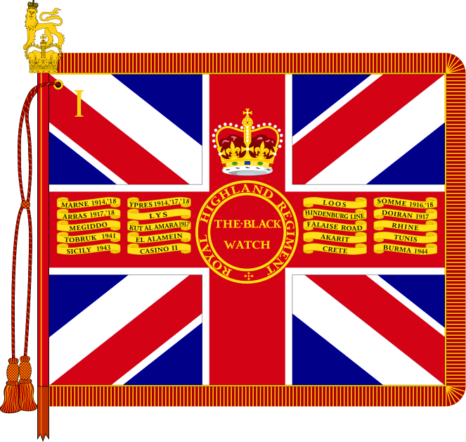 Buy The Queen s Colour of 1st Battalion, The Black Watch Online ...
