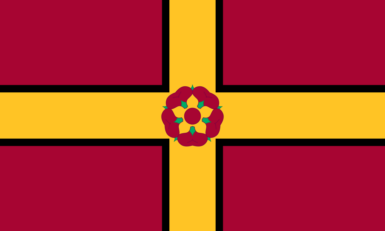 Norfolk No Crest British County 3 metre long 10 flag bunting