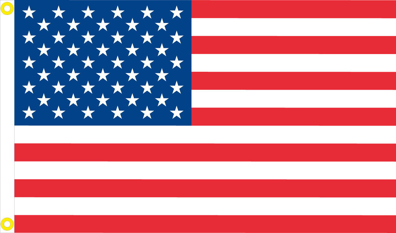Flag Banner Plain Red Flag 3ft x 2ft 90cm x 60cm