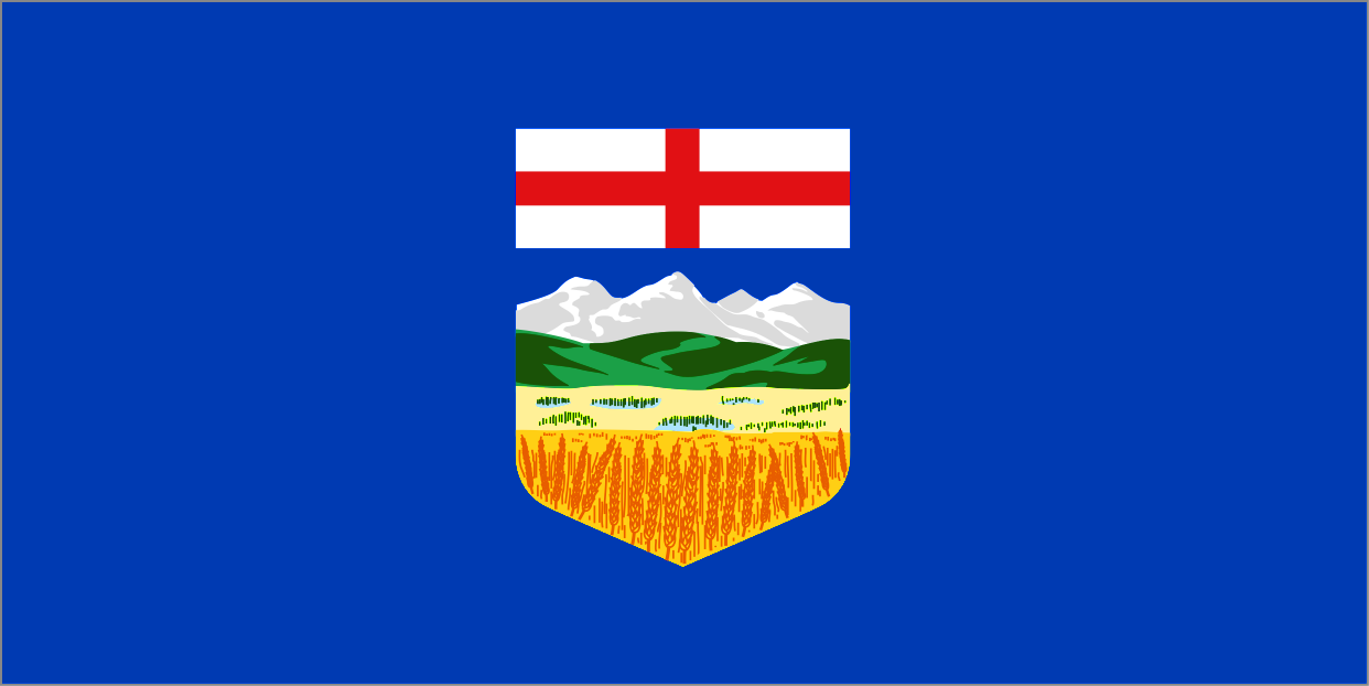 Buy Alberta Flag Online Printed & Sewn Flags 13 sizes