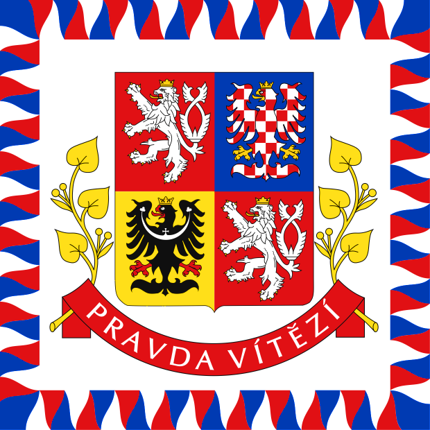 Buy The Czech Republic Presidential Flag Online Printed & Sewn Flags