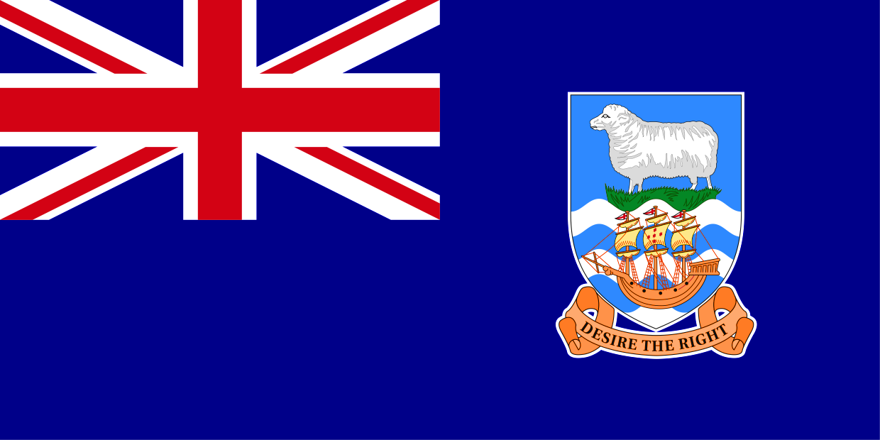 Alderney Sleeved Flag suitable for Boats 45cm x 30cm 