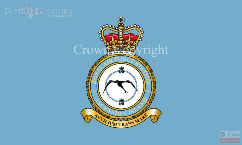 RAF Ascension Islands Flag Officially Licenced MoD Artwork Flags