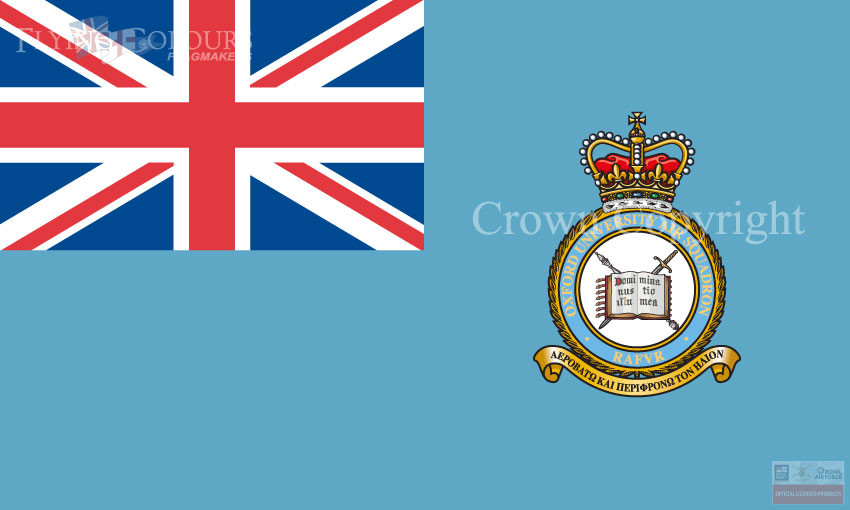 Oxford Uni Air Squadron Ensign Officially Licenced Mod Artwork