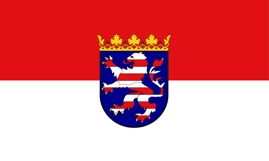 Buy Hesse ([Hessen]) State Flag Flag Online | Printed & Sewn Flags | 13