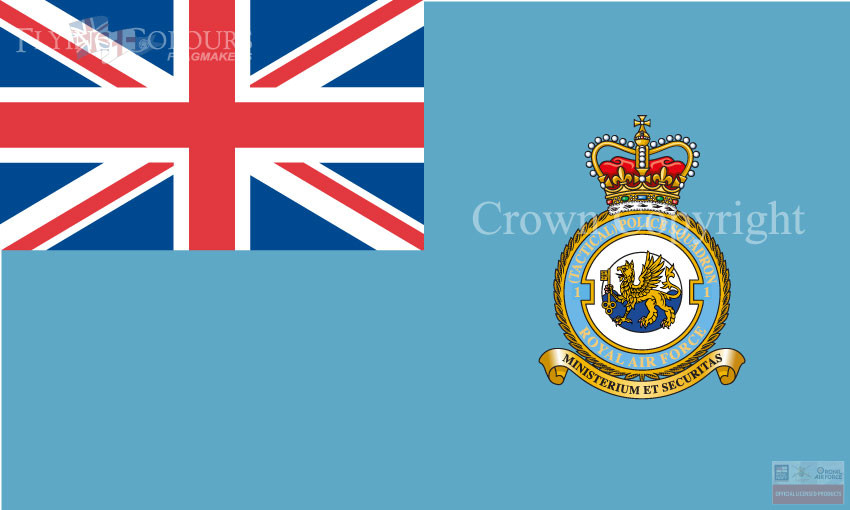 Raf 1 Tactical Police Squadron Ensign Officially Licenced Mod