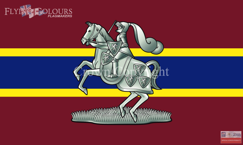 Fife and Forfar Yeomanry flag Officially Licenced MoD Artwork Flags