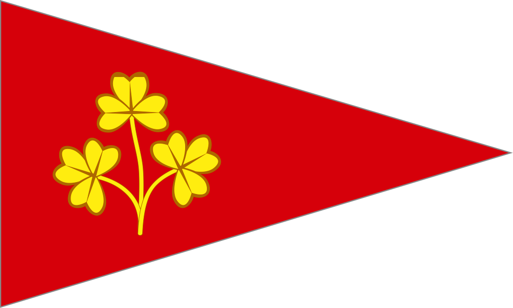 Buy Lough Derg Sailing Club Burgee Online Printed & Sewn Flags 13 sizes