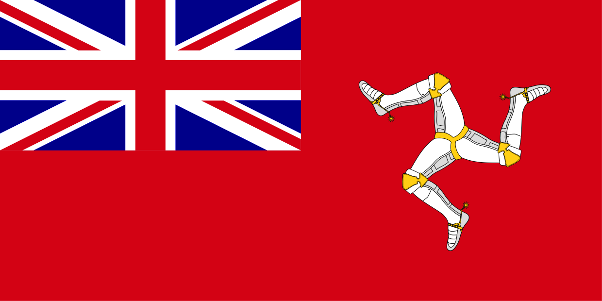 ISLE OF MAN CUSTOM MADE TO ORDER VARIOUS FLAG SIZES