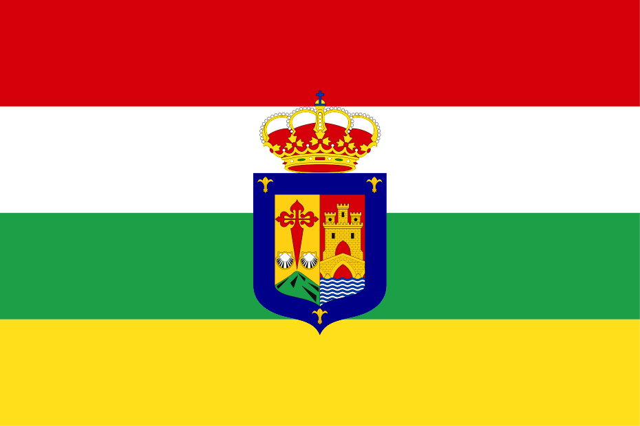 La Rioja  6" x 4" Hand Waving Flag 