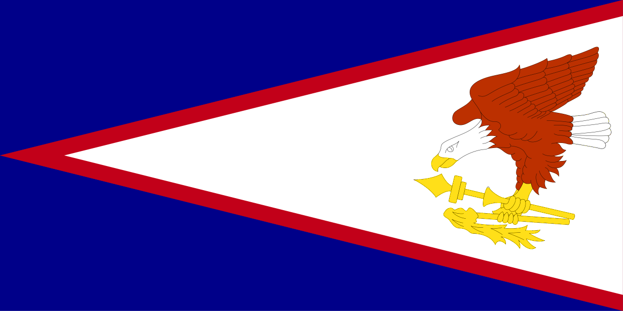 Buy American Samoa National Flag Online Printed & Sewn Flags 13 sizes