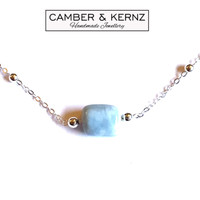 Integrated Blue Opal .925 Necklace