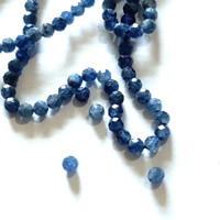 September - 3mm faceted round Sapphire - Purity, Wisdom & Faith