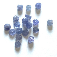 December - 2/3mm faceted rondel Tanzanite - Represent Heart & Intellect