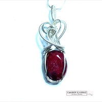 Pigeon Blood Ruby Pendant