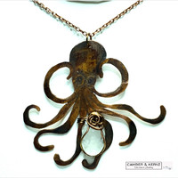 Steampunk Octopus Necklace
