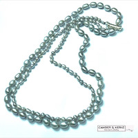 .925 Sterling Silver 2 Strand Necklace