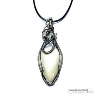 White Moonstone Pendant