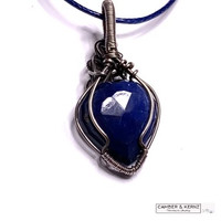 A0079 Sapphire Pendant