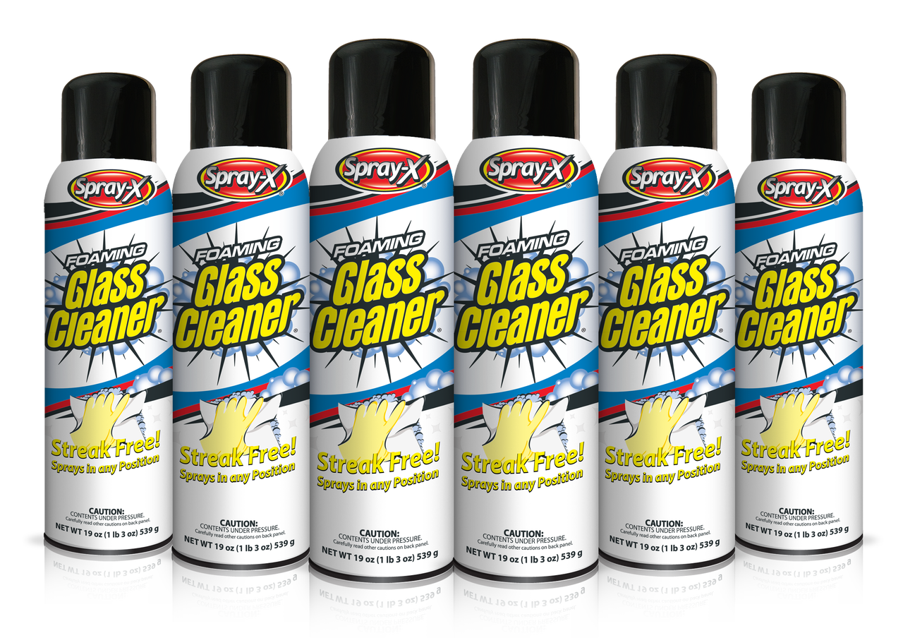 Foaming Glass Cleaner 19 oz. (1 Pallet 100 Cases 1200 cans)