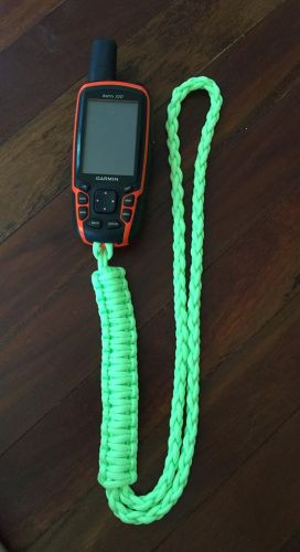 ALPHA 100 AND ASTRO 320 & 430 GARMIN PARACORD NECK LANYARD WITH 2 SNAP LOOPS 