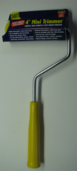 1-3/8" Diameter x 4" Long Mini Trim Roller with Metal Frame