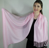 High Quality Pashmina "Pretty in Pink"  Scarf 30%Silk/70% Pashmina  