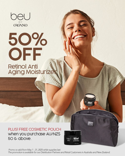LIMITED TIME OFFER

Cozy up this autumn with 50% off beU Retinol Anti Aging Moisturizer! Smooth skin & reduced wrinkles, just for you.

PLUS! FREE COSMETIC POUCH
when you purchase 