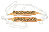 Ankle Bells on Velvet Single Row #pe-vab-322(S)