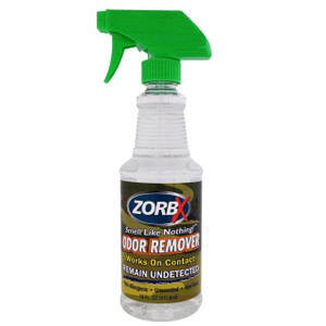 Eliminate unwanted scents instantly and remain undetected from deer with ZORBX 16 oz odor remover