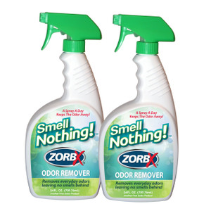 Eliminate odors instantly with ZORBX 24 oz. Smell Nothing value pack