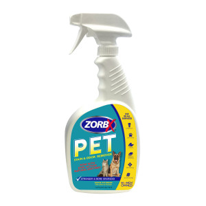  ZORBX Dual Action Enzyme Pet Stain & Odor Remover (24 oz)